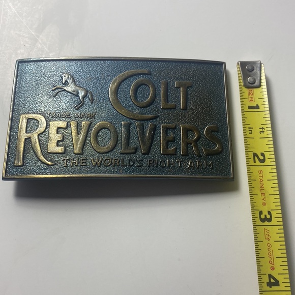 Vintage Colt Revolvers Belt Buckle - Picture 4 of 5
